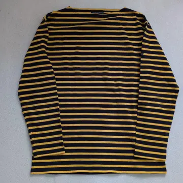 SAINT JAMES 네이비 노랑 웨쌍 T4 90s' 레어 컨디션 최상