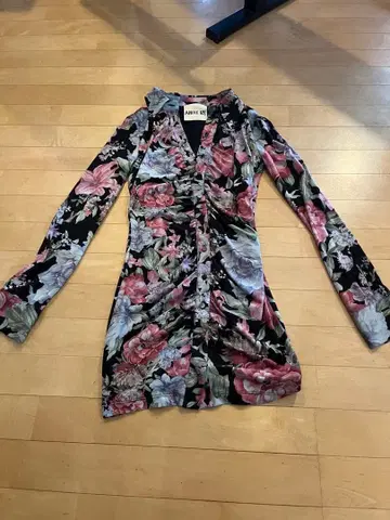 ANIYE BY 플라워 프린트 미니 원피스 38