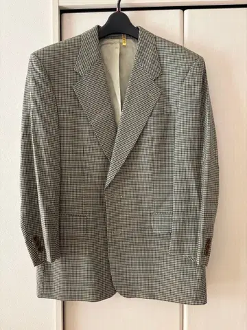 Viale Barberis Canonico 체크 무늬 자켓