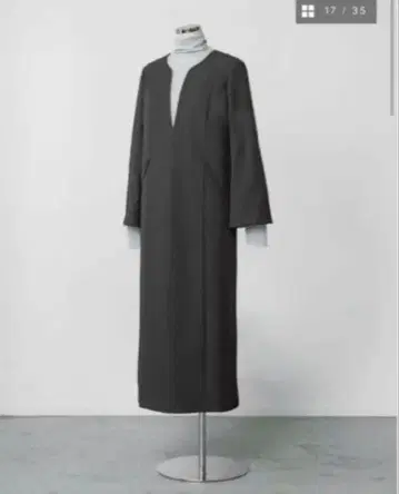 딥 넥 세트 원피스 크루레 crewre 원피스