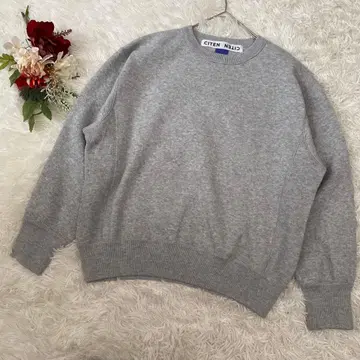 [CITEN / 유나이티드 애로우즈] 그레이 크루넥 트레이닝복(F)