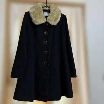 OLIVEdesOLIVE 퍼 탈부착 가능한 2WAY 코트