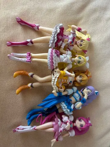 프리큐어 피규어 5체 세트