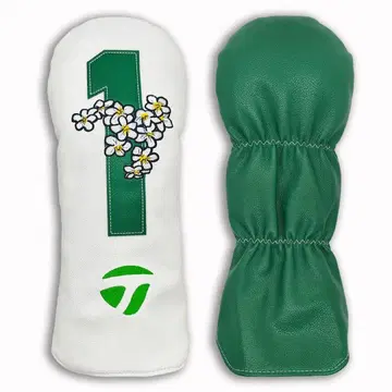 드라이버용 골프헤드커버 꽃무늬 1