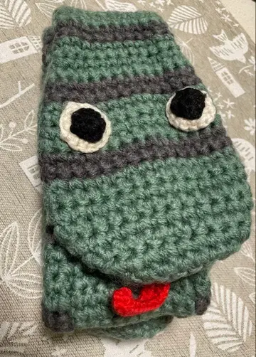 네넷 곰뱀 머플러 그린