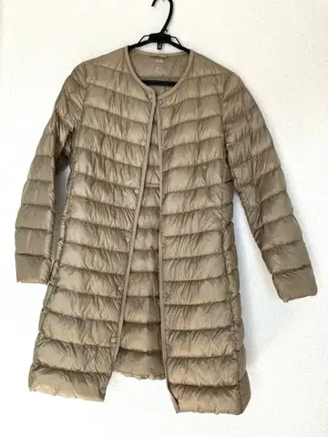 유니클로 울트라 라이트 다운 롱 코트