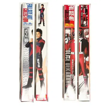 데카레인저 풀 사이즈 아트 컬렉션 포스터 데카 레드 아카자 반반