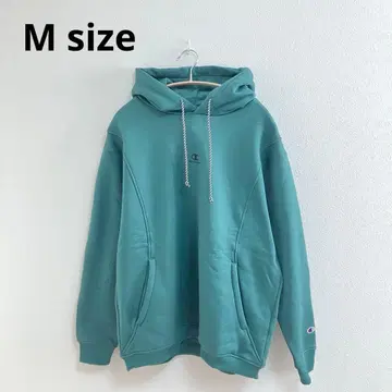 [ 미사용 택 포함 ] 챔피온 후드 맨투맨 미드 그린 남성용 M