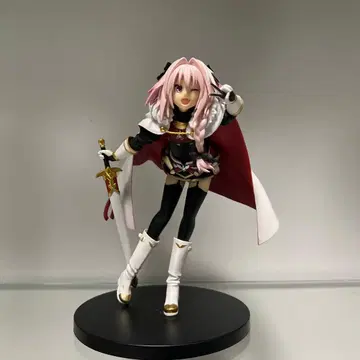 FGO 아스톨포 피규어 핑크 머리 윙크 검 포함