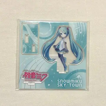 하츠네 미쿠 유키 미쿠 스카이타운 홋카이도 아크릴 스탠드 ixima