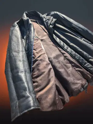 [레어 고급] 크리스천 모드 램 다운 코트 남성용 XL