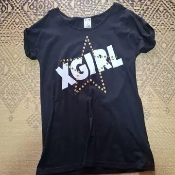 XGIRL 블랙 T셔츠 원피스 size:1