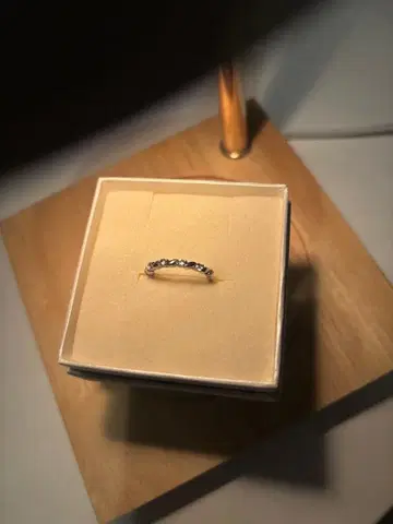 SAMANTHA 지르코니아 장식 실버 반지