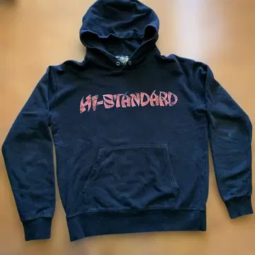 새상품급! Hi-STANDARD 백 프린트 있음 남성용 M 후디