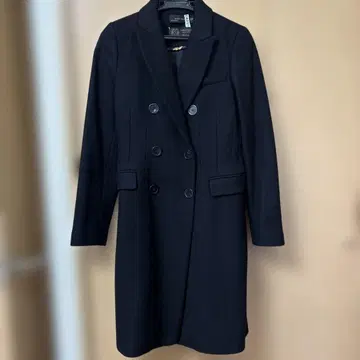 ZARA 더블 롱 코트