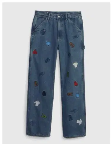 GAP Sean Wotherspoon 자수 데님 팬츠