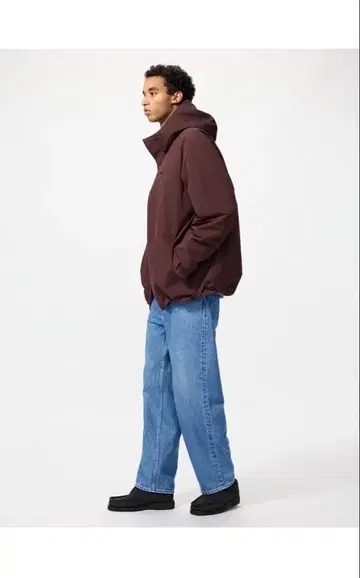 UNIQLO 와이드 스트레이트 청바지 허리 31