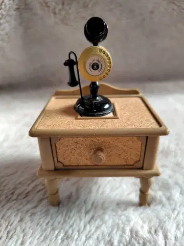 [레어] 제니 스위트 컨트리 타카라 전화 스탠드 [쇼와 레트로]