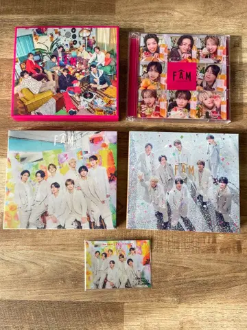 timelesz FAM 4형태 세트 PARCO 혜택 포함