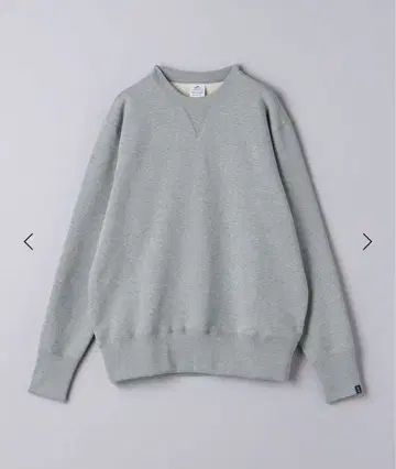 즉시 완판 LOOPWHEELER x LOWERCASE 그레이 맨투맨