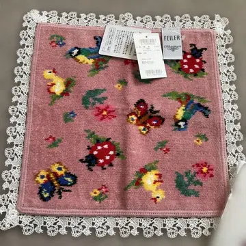 치카자와 레이스 손수건 페이러 하이디 FEILER