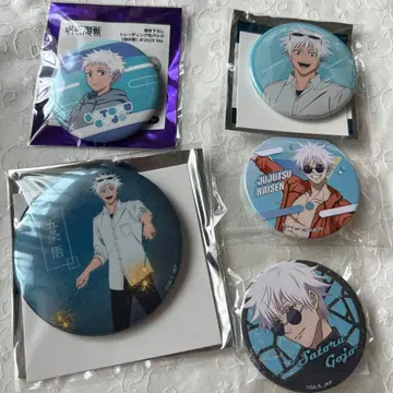 주술회전 고죠 사토루 캔뱃지 5세트