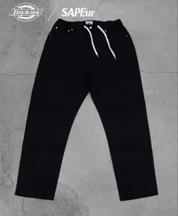 SAPEur 사풀 Dickies 디키즈 콜라보 팬츠 M 블랙 구제 의류