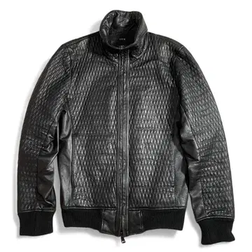 AKM Lamb Leather DIA TRACK JACKET B045