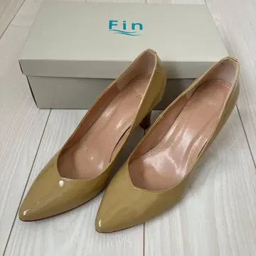핀 Fin 스틸레토 에나멜 펌프스 23.5cm