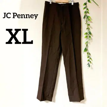 새상품급 JC Penney [ XL ] 브라운 슬랙스 브라운