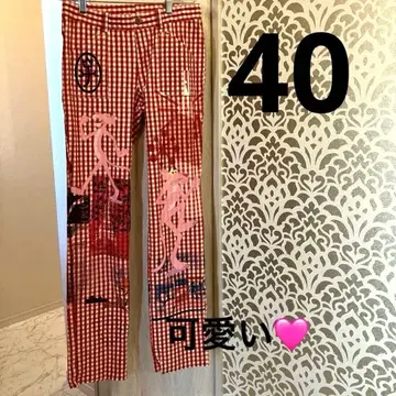 까스텔바작 골프 팬츠 40 일본제 새상품급.