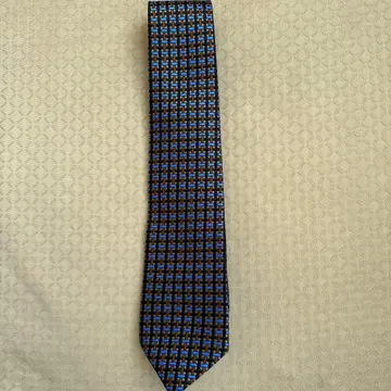 ELETTO 700 기하학 패턴 넥타이