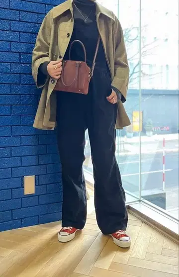 신 존 코듀로이 오버롤 36 블랙