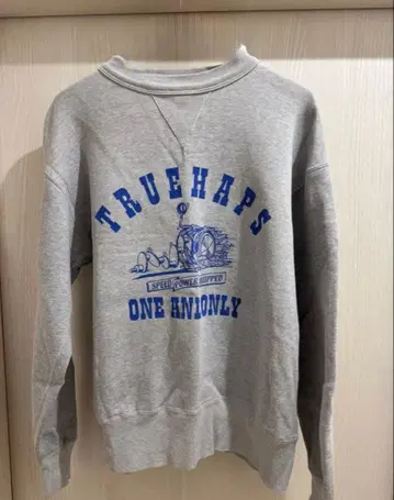 컨디션 최상 Cushman TRUEHAPS 스웨트 셔츠 XL 그레이