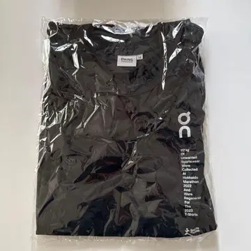 [ 미개봉 새상품 ] 홋카이도 마라톤 2023 참가상 T셔츠 M 사이즈