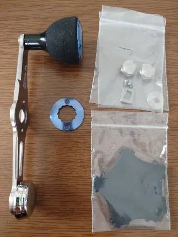 스튜디오 오션 마크 IC30AA-S 블루 시마노 베이트 낚시릴용 핸들