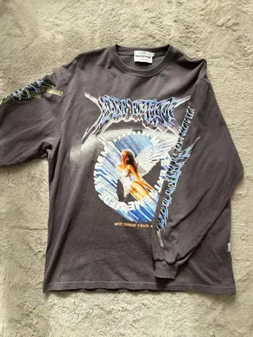 ressaca MadeExtreme 롱T 오버 사이즈 락밴드