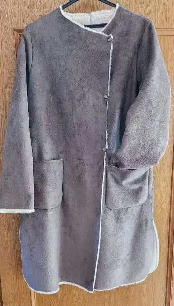 [ 새상품급 ] 노카라 코트 안감 페이크퍼