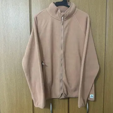 베이지 플리스 자켓