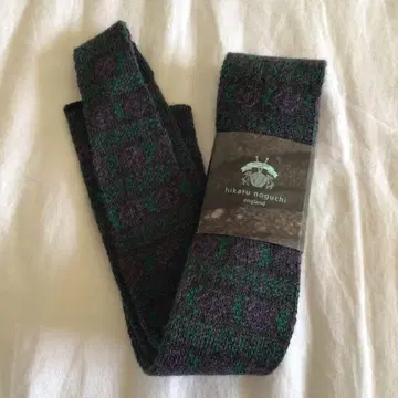 새상품 히카루 노구치 니트 타이 영국제