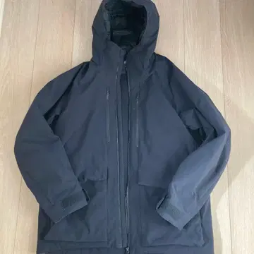 유니클로 하이브리드 다운 파카 네이비 사이즈:L