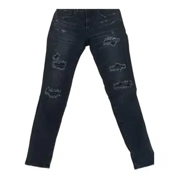 AZUL by MOUSSY 스키니 데님 XS 데미지 가공