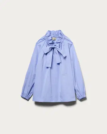 UNITED ARROWS 블라우스 라이트 블루 사이즈 38