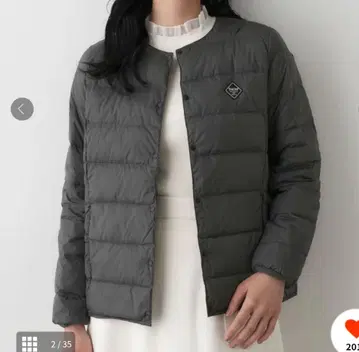 데셍 TAION 차콜 그레이 다운 자켓 사이즈 03