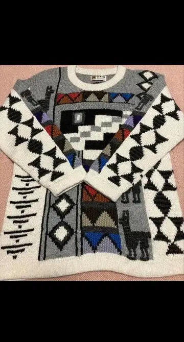 INCA-TEX 잉카텍스 페루산 알파카 100% 스웨터