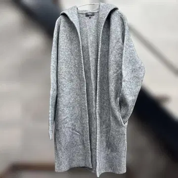 Theory 후드 부착 가디건