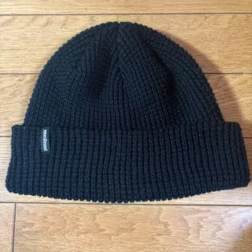 파타고니아 블랙 니트 모자 원사이즈
