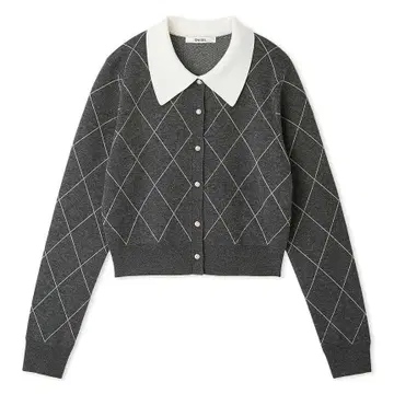 [ USAGI ONLINE 한정판 ] 아가일 체크 가디건 새상품 스나이델