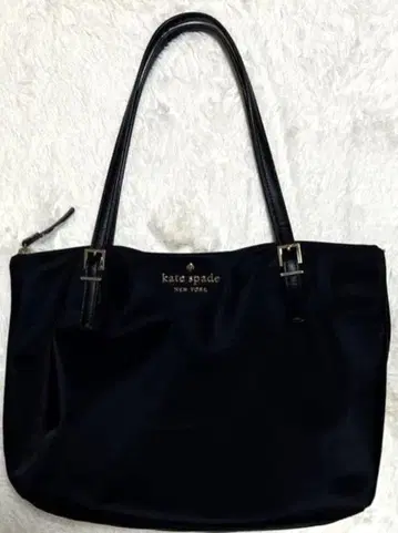 Kate Spade 왓슨 레인 A4 나일론 토트백 핸들 가죽
