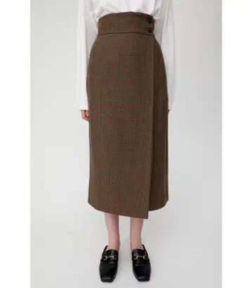 MOUSSY 마우지 클래식 체크 스커트